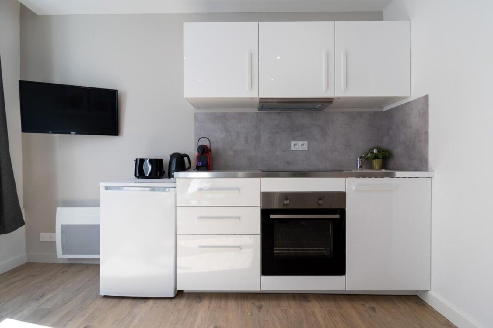 Hypercentre -Apartment In Pedestrian Zone ليل المظهر الخارجي الصورة