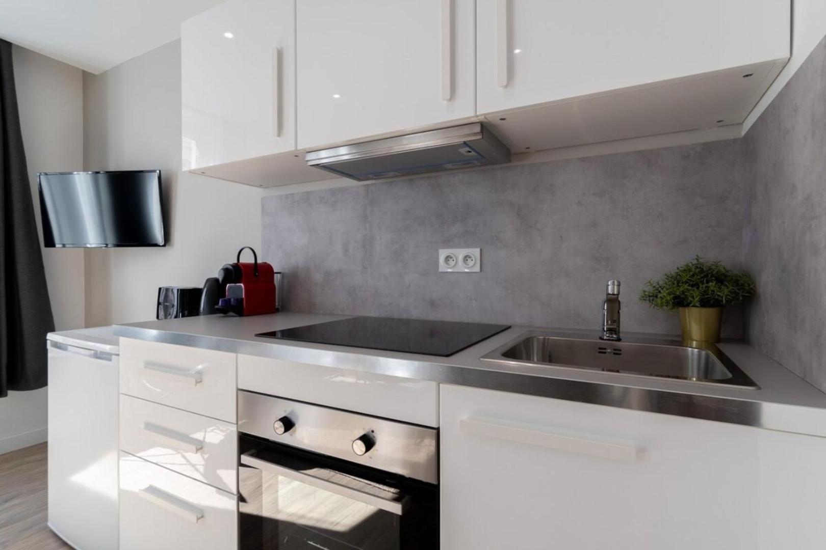 Hypercentre -Apartment In Pedestrian Zone ليل المظهر الخارجي الصورة